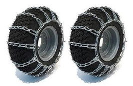 Set 2 Snow Tire Chains 2 Link Zinc Plated 20X10X8, 20X10.00X8, 20X10.00X10 + - £54.40 GBP