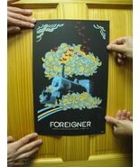 Foreigner Poster Firmato Perkins 2003 Chamberlin Celebrazione - $125.48 CAD