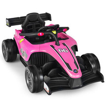 12V Kids Ride on Electric Formula Racing Car with Remote Control-Pink - Color:  - £203.18 GBP