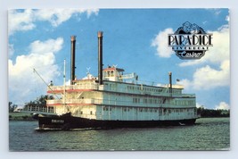 Par-a-Dice Riverboat Casino Peoria Illinois IL UNP Chrome Postcard L16 - £7.85 GBP