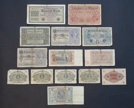 Vintage Mix Europe banknote - £12.74 GBP