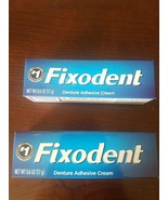 (2) Fixodent Denture Adhesive Cream .06 Oz Each - €10,93 EUR