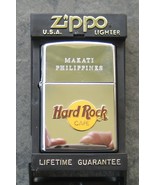Hard Rock Cafe MAKATI, Philippines  Zippo Lighter 1998 - $48.02