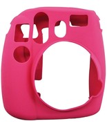 Instax Mini 8/9 ~ Instant Camera Silicone Case - Hot Pink ~ FujiFilm - £11.76 GBP