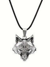 Wolf pendant necklace - $12.99