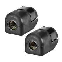 uxcell Gas Spring End Fitting Connector M6 Female Thread PA66A5 Black 2pcs - $18.99