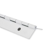 3/4 In W X 72 In H White Enamel Continuous Hinge - £92.06 GBP