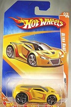 2009 Hot Wheels #57 Track Stars 3/12 ULTRA RAGE Yellow w/Chrome OH5 Spoke Wheels - £6.07 GBP
