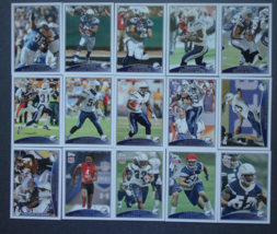 2009 Topps San Diego Chargers Team Set of 15 Football Cards - £3.12 GBP