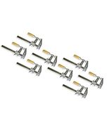 Set of 8 - EDM, 6&quot; Steel Bar Clamp Tool, Ratchet Quick Release for Metal... - $42.99