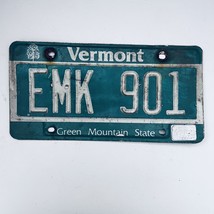  United States Vermont Green Mountain Passenger License Plate EMK 901 - $336.54 MXN