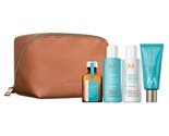 Moroccanoil Volume Travel Kit(Shampoo/Condtioner/Oil/Cream/Bag) - £41.22 GBP