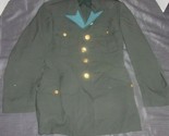 USGI AUTHORIZED SERGE CLASS A DRESS GREEN 44 ARMY UNIFORM JACKET COAT 33R - $35.99