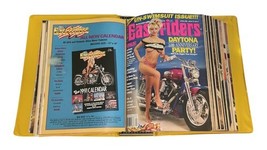 1991 Easyriders Magazine Lot of 11 w/ Easyriders Binder Vintage Motorcycle image 7