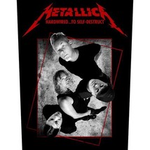 Metallica Hardwired Concrete 2017 - Giant Back Patch 36 X 29 Cms Official Merch - £9.34 GBP