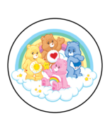 30 Care Bears Stickers favors labels gifts party supplies Tags Envelope ... - $111.74 MXN