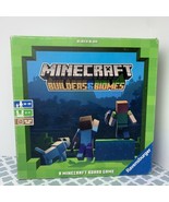 Minecraft Board Game Ravensburger Builders And Biomes 99% Complete In Box - £10.08 GBP