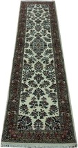 NEW Oriental Runner Rug 2.6 x 10 Handmade Ivory PIX-19784 - £1,050.69 GBP