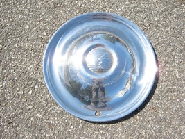 One factory 1951 to 1954 Kaiser 15” hubcap wheel cover Henry J blemished - $18.50