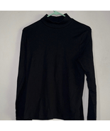 Black Turtleneck Knit Top - $180.07 MXN