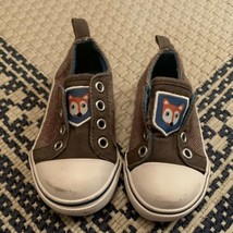 Toddler Boy Gymboree Fox Slip On Shoes Size 4 - £9.45 GBP