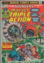 Marvel Triple Action #21 ORIGINAL Vintage 1974 Reprint Avengers 27 Scarlet Witch - £11.84 GBP