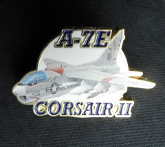 Corsair II A-7E USAF Navy Fighter Aircraft 1.1 INCHES PRINTED DESIGN WIT... - $5.74