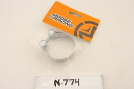 New Stainless Steel Moose Racing Harley Exhaust Clamp 1.81-1.99 Inches 1861-0682 - $14.85