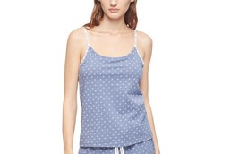 Calvin Klein Womens Pajama Top,Light Blue,Small - £31.45 GBP