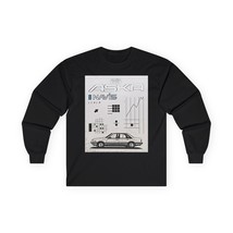 Isuzu Aska Retro Car Long Sleeve Tee Shirt Graphic Print Crewneck Unisex... - $21.40+