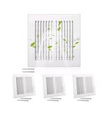 4 Qty Air Ceiling Vent Cover Grille 8"w x 8"h Duct Opening Size, 9.75x9.... - $34.99