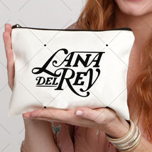 Lana Del Rey LOGO Printed Graphic  Print Cosmetic Bag Neceser Makeup Pouch Makeu - £45.15 GBP
