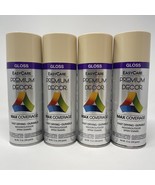 4 Pack - EasyCare PDS16 Premium Decor Spray Paint, Gloss Almond 12 oz. - £21.95 GBP