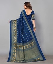 women&#39;s Art Silk Saree With Blouse Piece Sari Dress Clothes we - £15.91 GBP