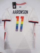 Brenden Aaronson USA USMNT Rainbow Pride Stadium Home Soccer Jersey 2020-2021 - $90.00