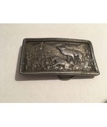 1977 BERGAMOT BELT BUCKLE USA WILD ANIMALS MOOSE MOOSEHEAD BRASS WORKS F... - $97.44 CAD