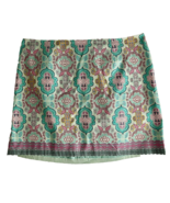 Talbots Woman Petites Aqua, Pink, Yellow Print Lined Pencil Skirt Size 22WP - $26.05 CAD