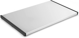 Quick Food Defrosting Tray and Rapid Thawing Plate, Silver - £38.65 GBP