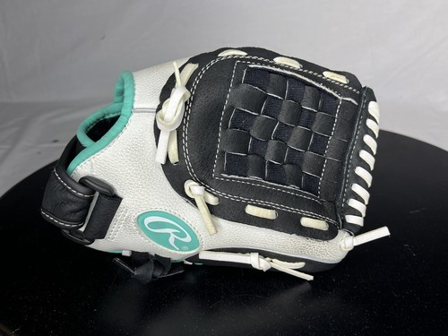 Rawlings FP110BW 11&quot; Fastpitch Softball Glove Black White Right Hand Thr... - $25.00