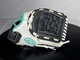 Rawlings FP110BW 11&quot; Fastpitch Softball Glove Black White Right Hand Thr... - $25.00