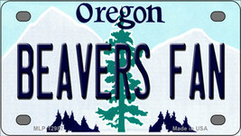 Beavers Fan Oregon Novelty Mini Metal License Plate Tag - $14.95