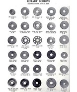 55623 Bobbins For Singer 20U Zig-Zag Sewing Machine L Style, Rotary 10 Pack - $10.90 CAD