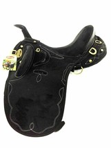 Pro Beautiful designed Branded Synthetic Stock Saddle With Horn 17&quot;/ All... - $517.66