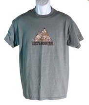 ADVICE FROM A MOUNTAIN Short Sleeve T-Shirt Green Medium - £8.03 GBP