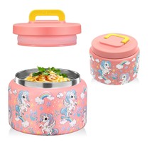 8 Oz Thermo Food Jar For Hot &amp; Cold Food For Kids, Insulated Lunch Containers,Le - £26.88 GBP