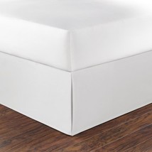 Nautica 15 in. Solid Cotton White Queen Drop Bedskirt - $36.62