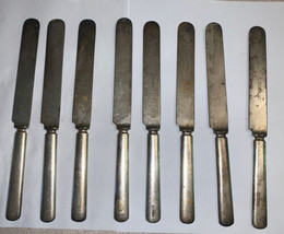 National Silver Silverplate 8 Butter Knives - £19.45 GBP