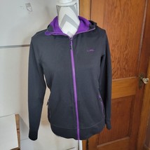 Womans RLR Lauren Active Ralph Lauren Zip front Jacket Black/Purple Size Small - £16.06 GBP