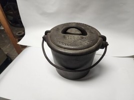 Antique Feb 3 1880&#39; ET Barnum Cast Iron Bucket Pail Jail Cell Chamber / ... - $1,899.99