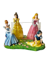 Disney Picture Frame 6X4 Princess Figurine Cinderella Snow White Belle A... - £98.69 GBP